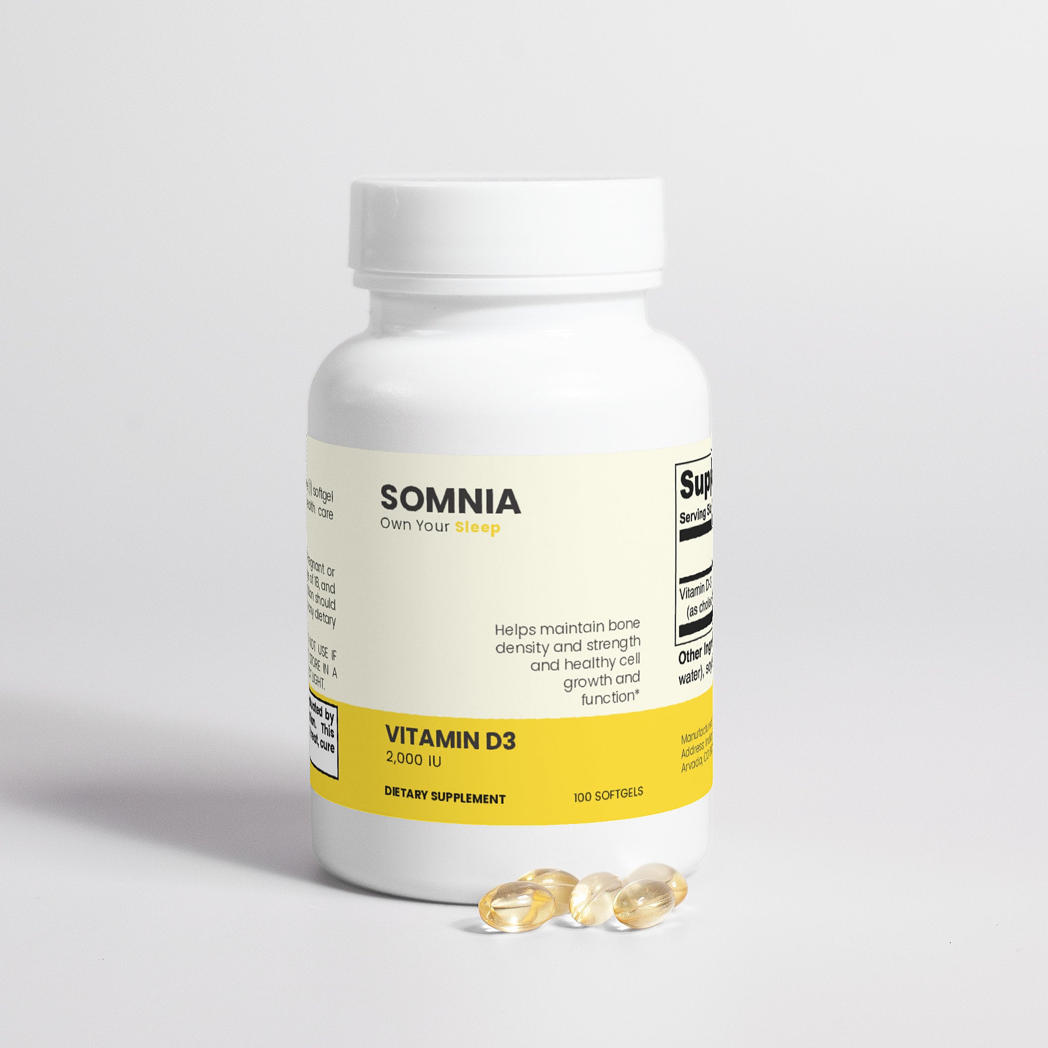 Vitamin D3 2,000 IU