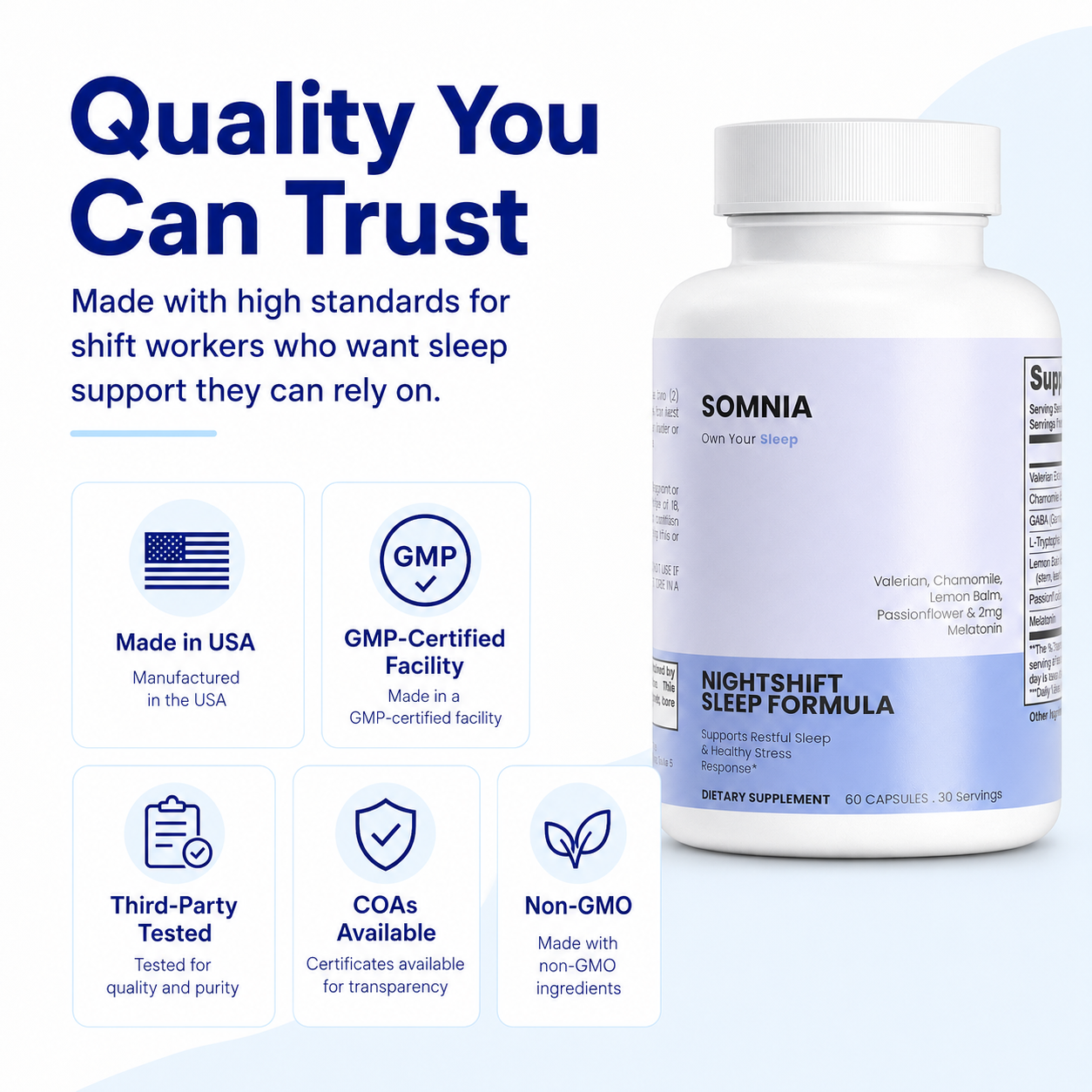 Nightshift Sleep Formula