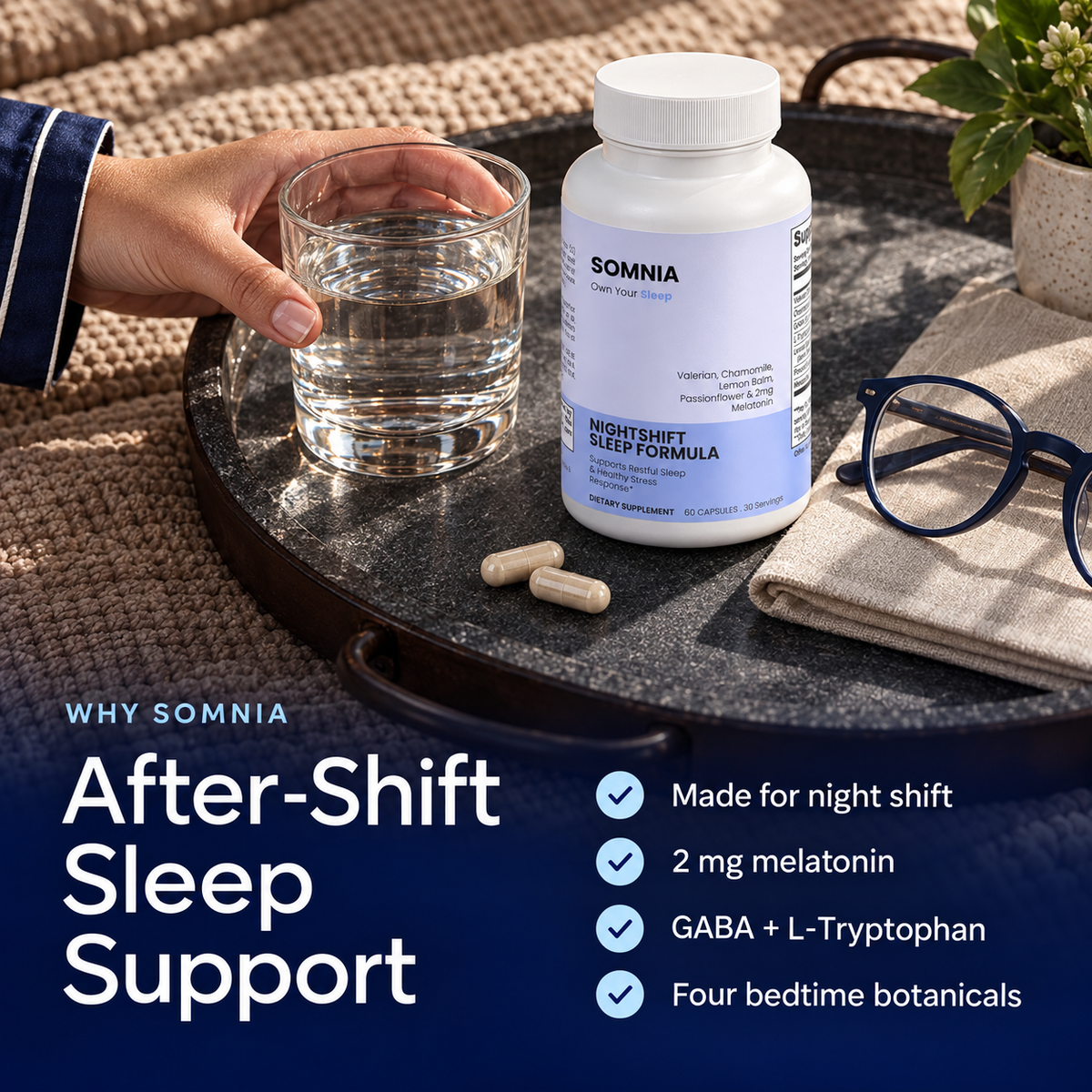 Nightshift Sleep Formula